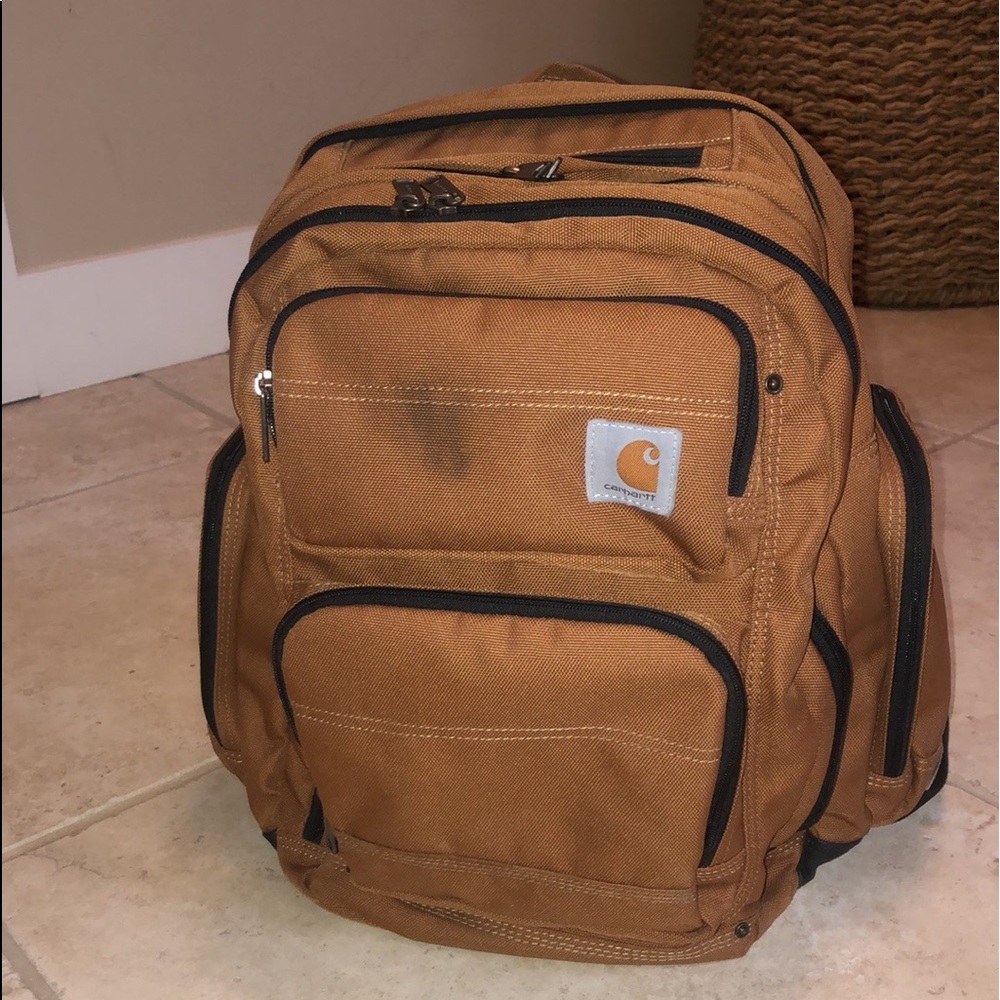 Brown Cargartt Backpack